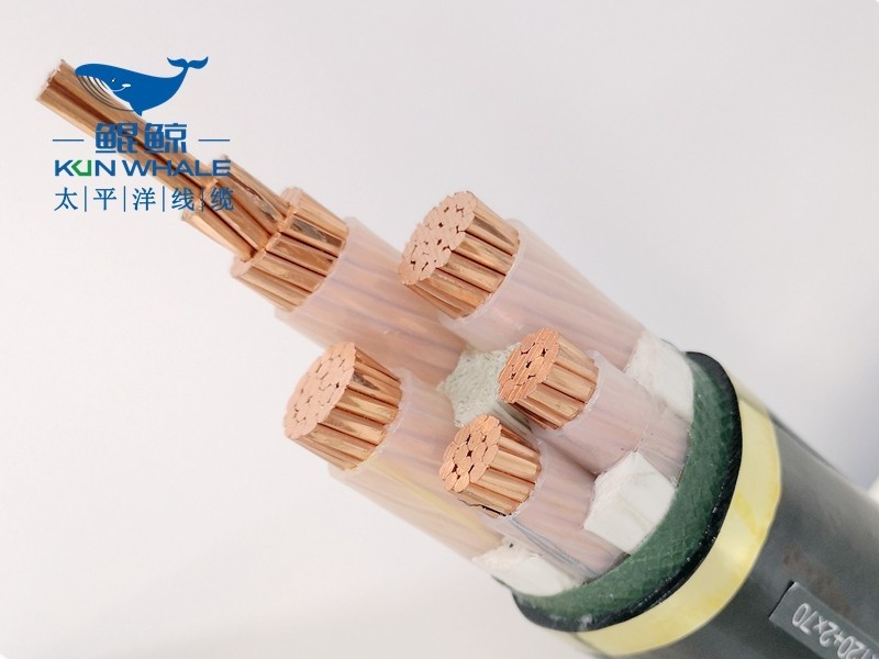 鄭州電纜廠供yjv3x120+2x70國標低壓電纜 低壓電纜